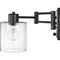 Progress Lighting Milner Collection Black Swing Arm Wall Light P710086-031 - alternate 6